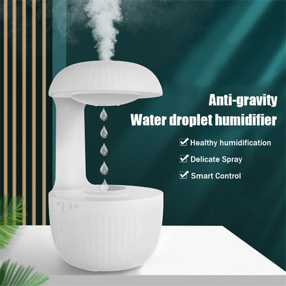 Anti-Gravity Air Humidifier with Silent Operation and Levitating Water Drops