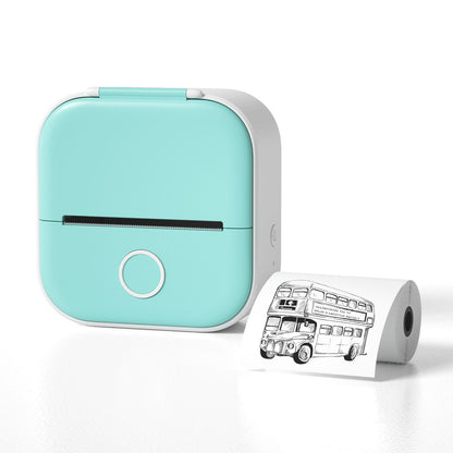 Portable Mini Thermal Label Printer with Bluetooth