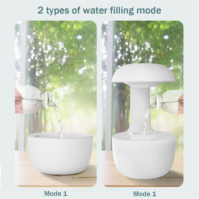Anti-Gravity Air Humidifier with Silent Operation and Levitating Water Drops