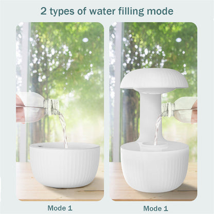 Anti-Gravity Air Humidifier with Silent Operation and Levitating Water Drops