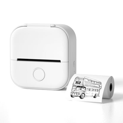 Portable Mini Thermal Label Printer with Bluetooth